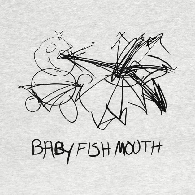 Baby Fish Mouth by NorthIsUpDesign